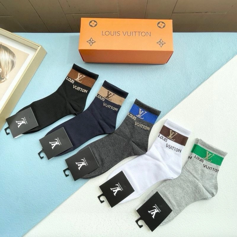 Seasonal Louis Vuitton Socks 273594
