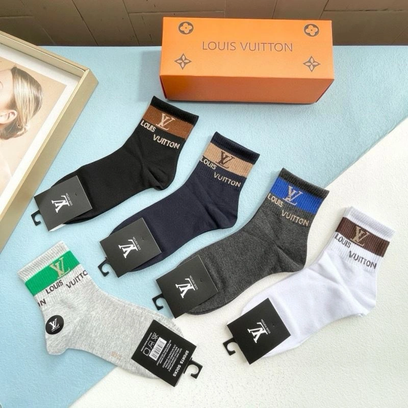 Seasonal Louis Vuitton Socks 273594