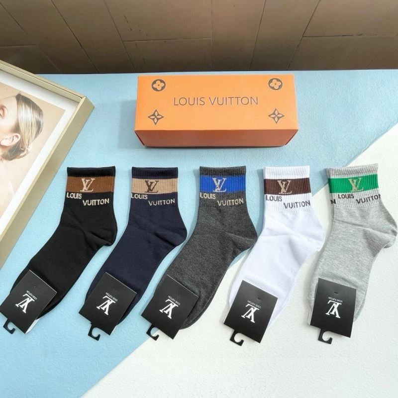 Seasonal Louis Vuitton Socks 273594