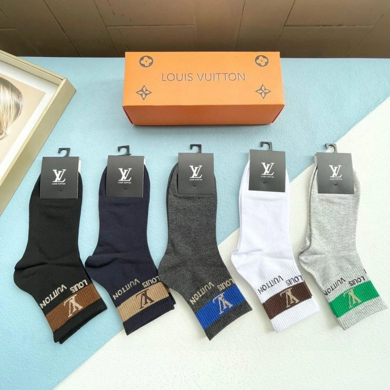 Seasonal Louis Vuitton Socks 273594
