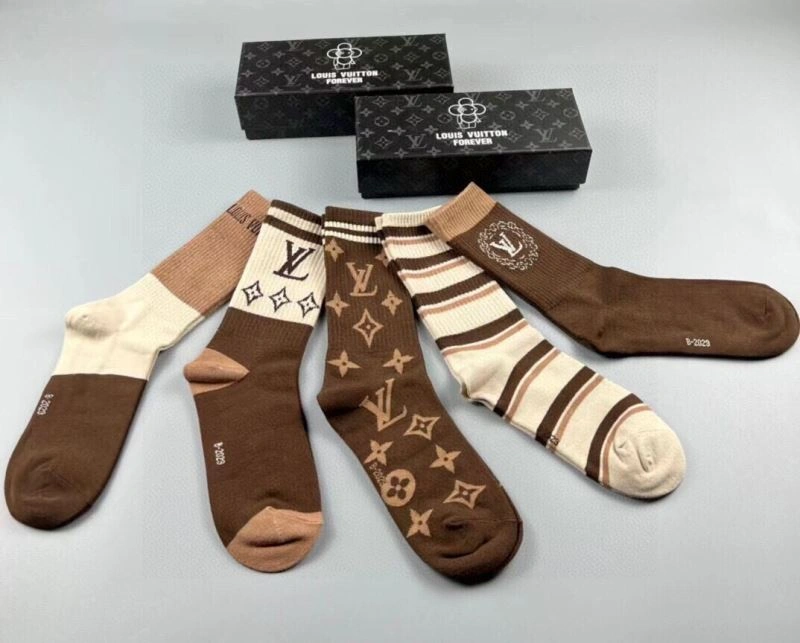 Stretchable Louis Vuitton Socks 273588