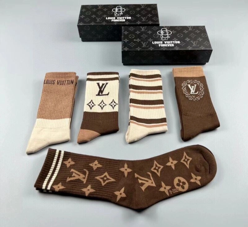 Stretchable Louis Vuitton Socks 273588