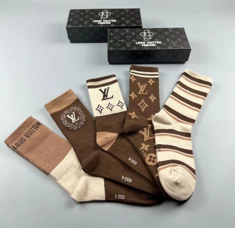 Stretchable Louis Vuitton Socks 273588