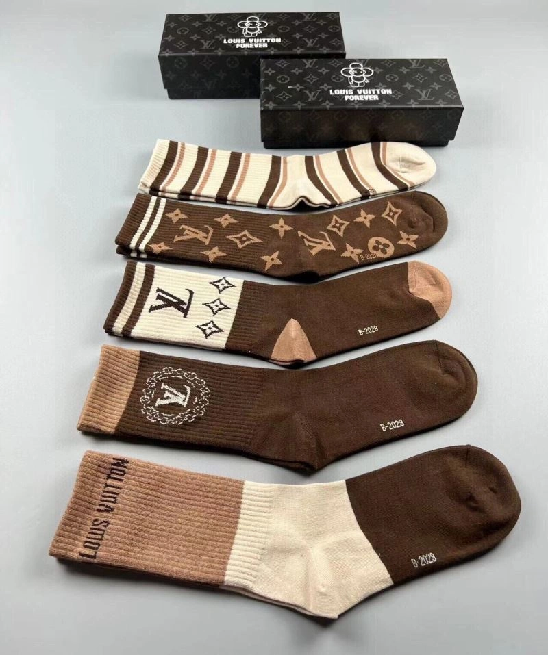 Stretchable Louis Vuitton Socks 273588