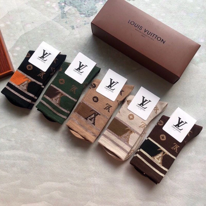 Casual Louis Vuitton Socks 273539