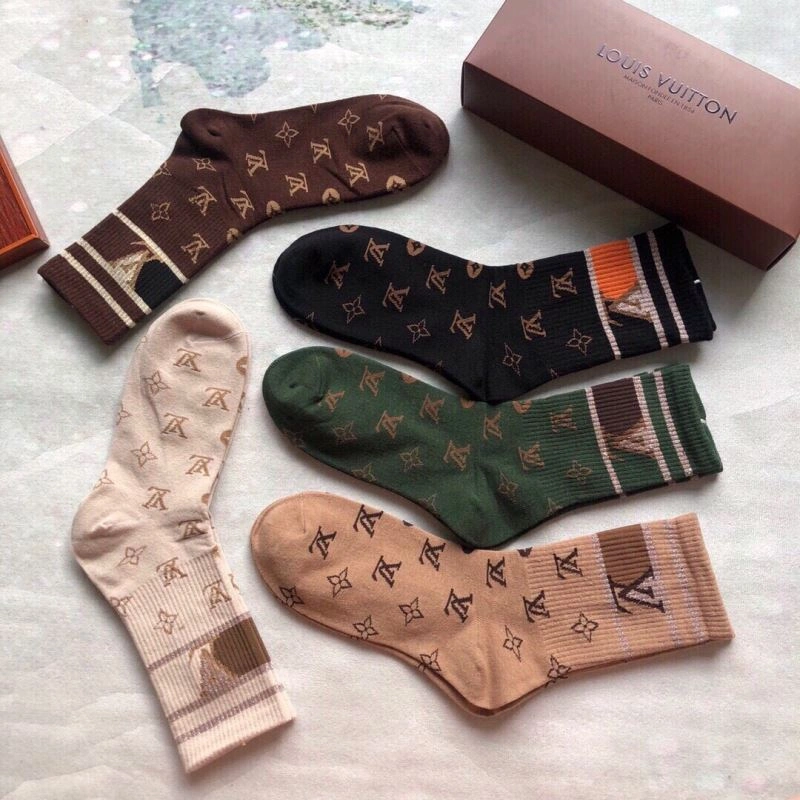 Casual Louis Vuitton Socks 273539
