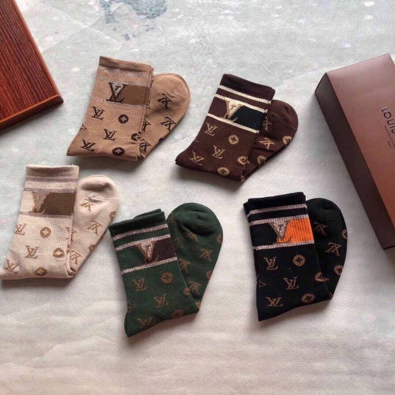Casual Louis Vuitton Socks 273539