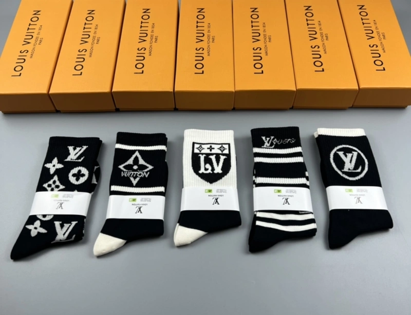 Unisex Louis Vuitton Socks 274466