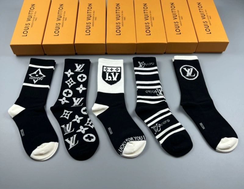 Unisex Louis Vuitton Socks 274466