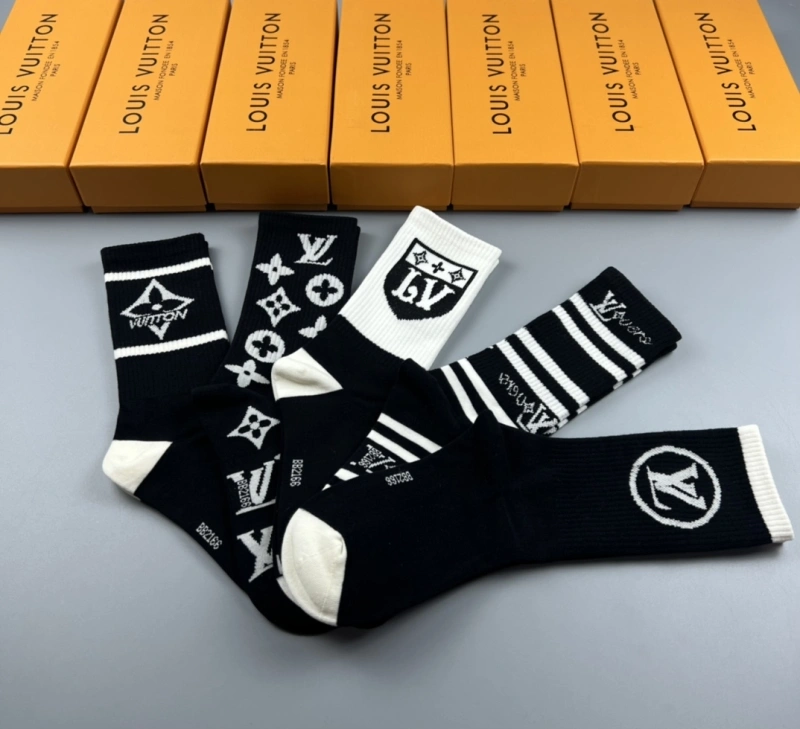 Unisex Louis Vuitton Socks 274466