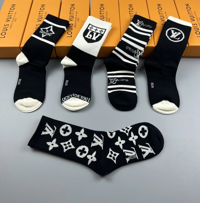 Unisex Louis Vuitton Socks 274466