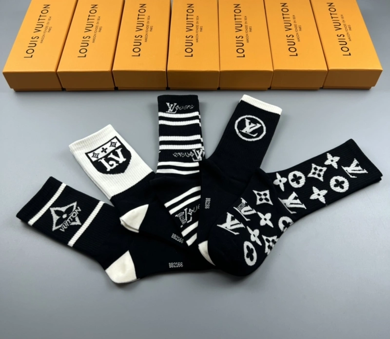 Unisex Louis Vuitton Socks 274466