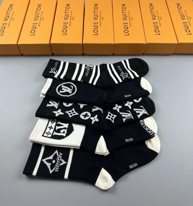 Unisex Louis Vuitton Socks 274466