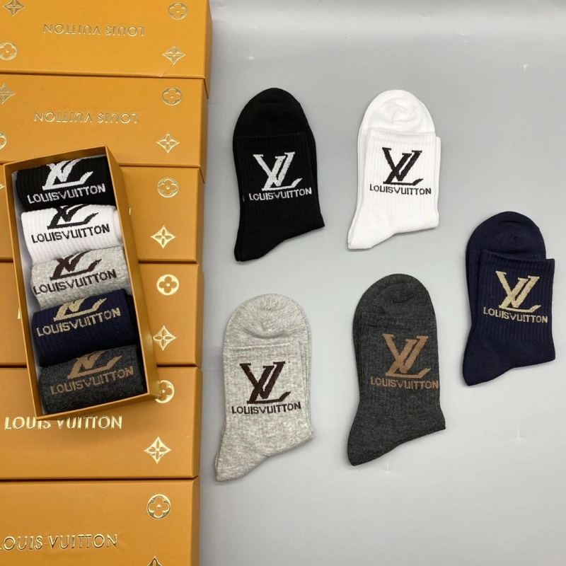 WaterResistant Louis Vuitton Socks 274146
