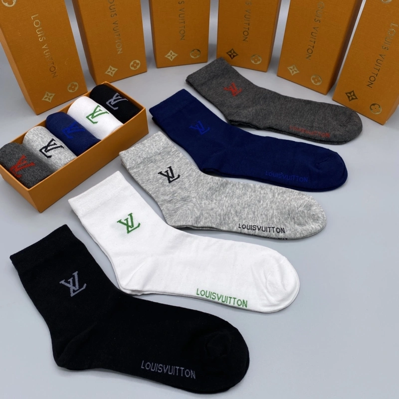 Seasonal Louis Vuitton Socks 274137