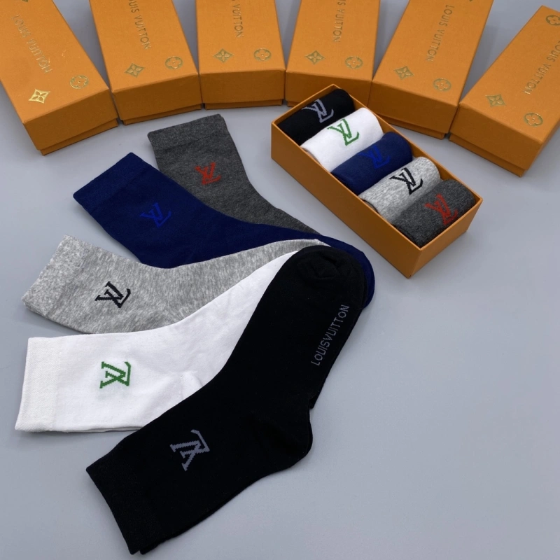 Seasonal Louis Vuitton Socks 274137