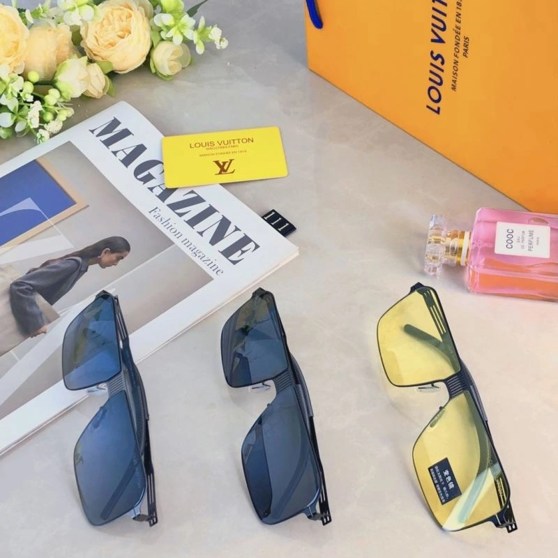 SmoothTexture Louis Vuitton Sunglasses 280416