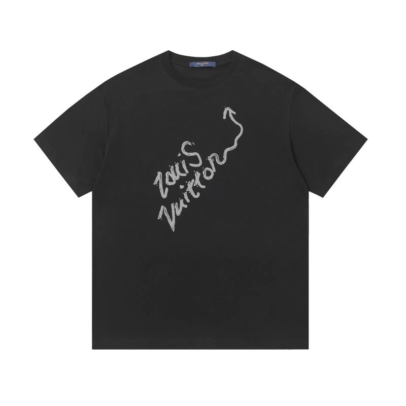 Louis Vuitton T-Shirts Breathable 132185