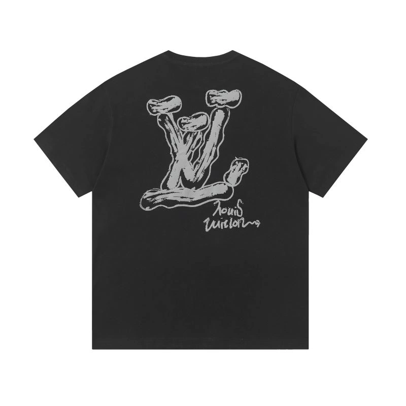 Louis Vuitton T-Shirts Breathable 132185