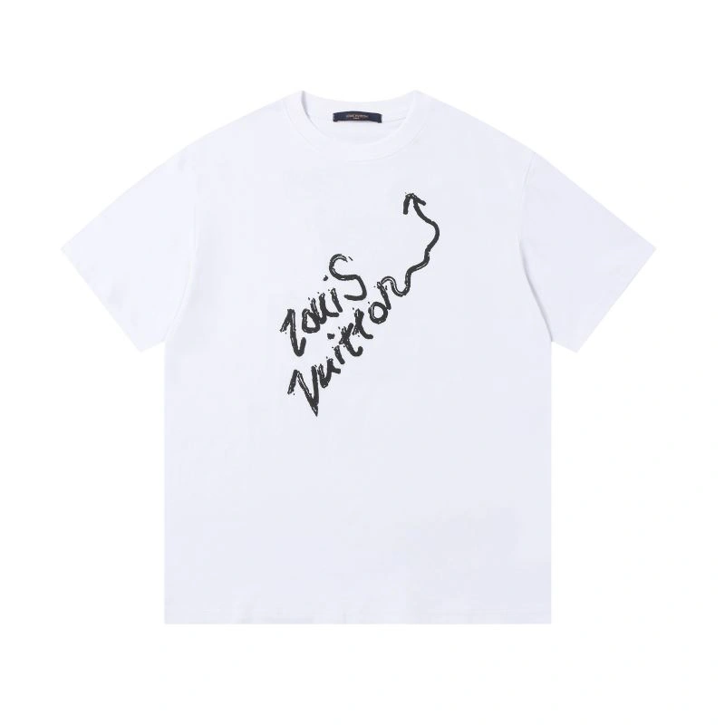 Louis Vuitton T-Shirts Breathable 132185