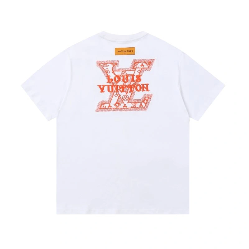 Louis Vuitton T-Shirts Breathable 132185