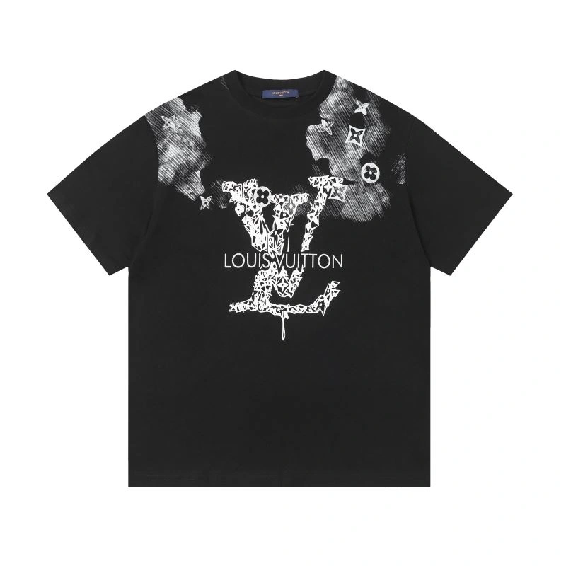 Louis Vuitton T-Shirts Breathable 132185
