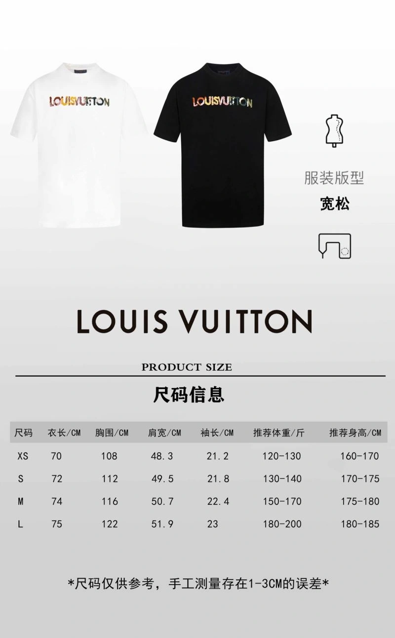 Louis Vuitton T-Shirts Thermal 138384
