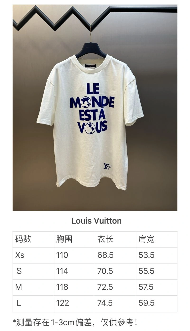 Effortless Louis Vuitton T-Shirts 138266
