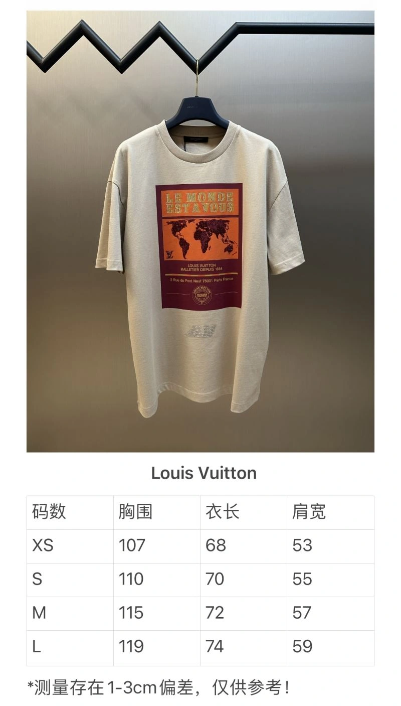 WrinkleFree Louis Vuitton T-Shirts 138265