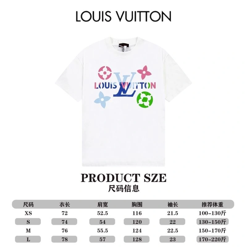 RelaxedFit Louis Vuitton T-Shirts 138198