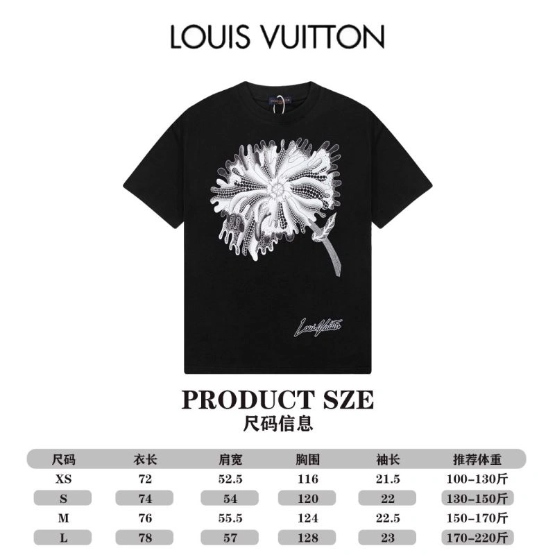 Louis Vuitton T-Shirts Chic 138173