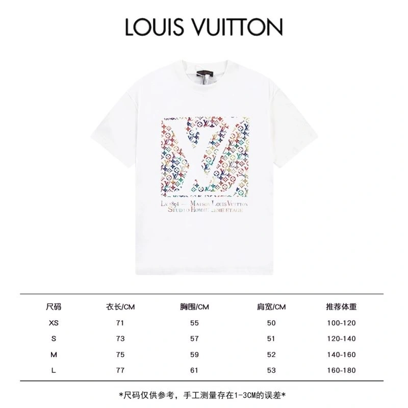 Louis Vuitton T-Shirts Packable 138150