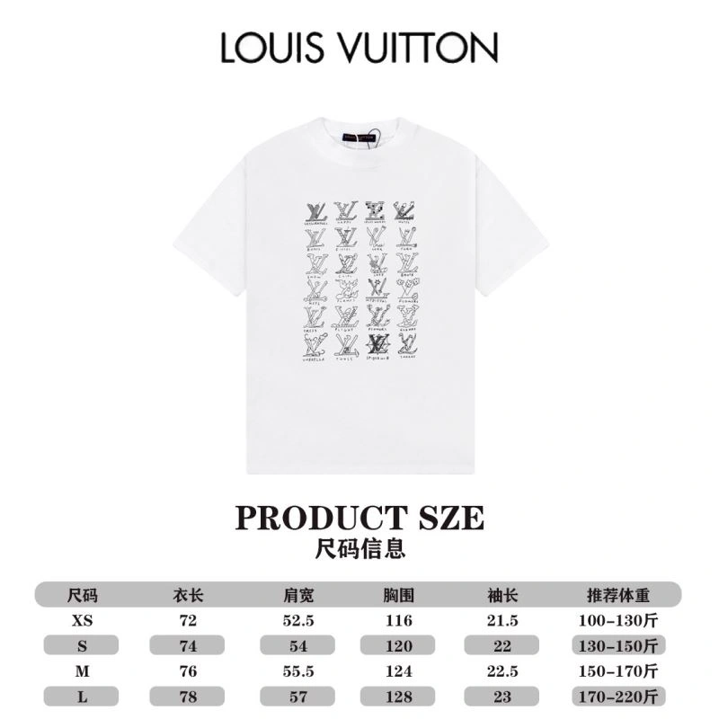 Louis Vuitton T-Shirts HighPerformance 138136
