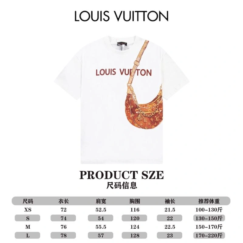 Louis Vuitton T-Shirts Casual 138125