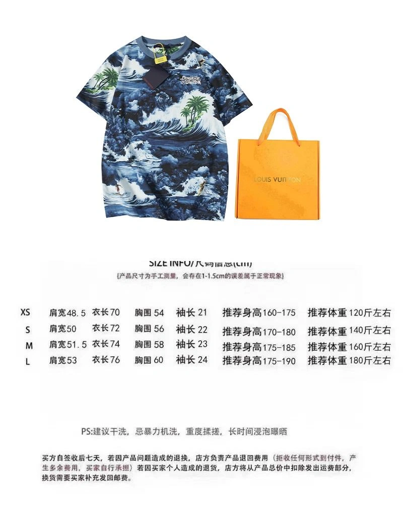 Louis Vuitton T-Shirts WaterResistant 138111