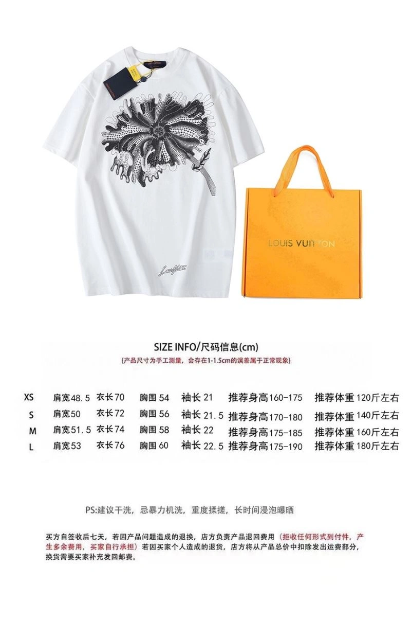 WaterResistant Louis Vuitton T-Shirts 138096