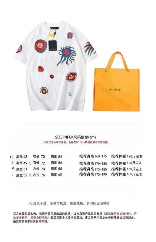 HighQuality Louis Vuitton T-Shirts 138101