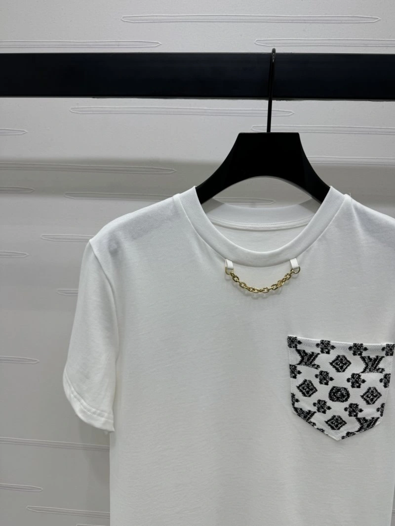 Louis Vuitton T-Shirts Stretchable 130962