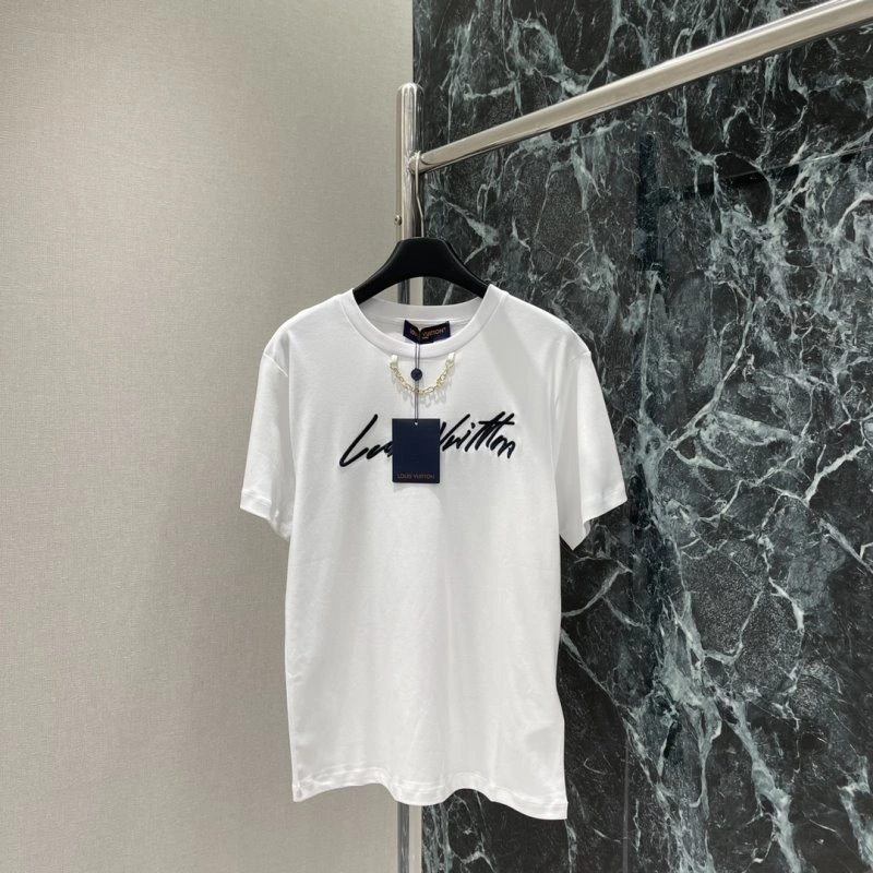 Louis Vuitton T-Shirts Breathable 131581