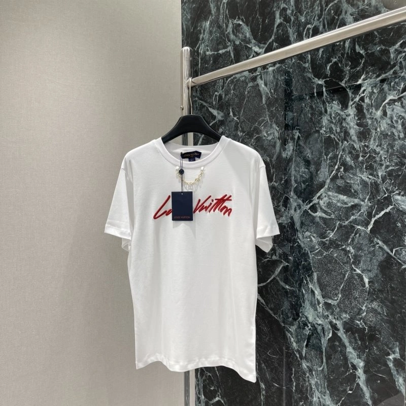 Louis Vuitton T-Shirts Breathable 131581