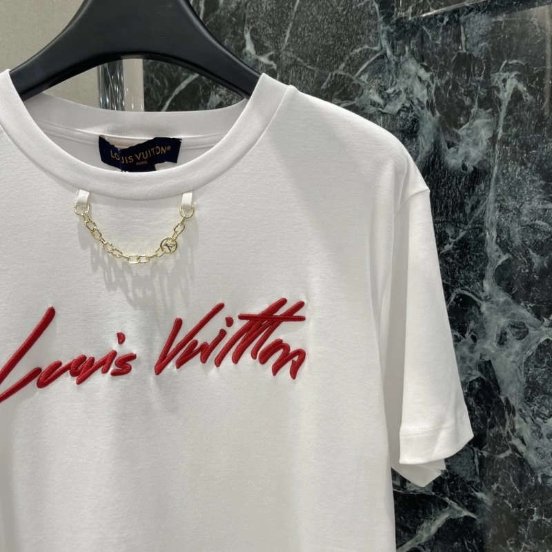 Louis Vuitton T-Shirts Breathable 131581