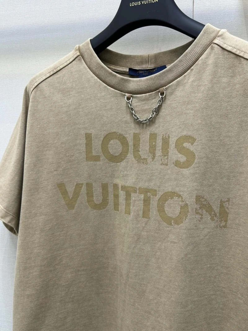 Louis Vuitton T-Shirts Stretchable 130449