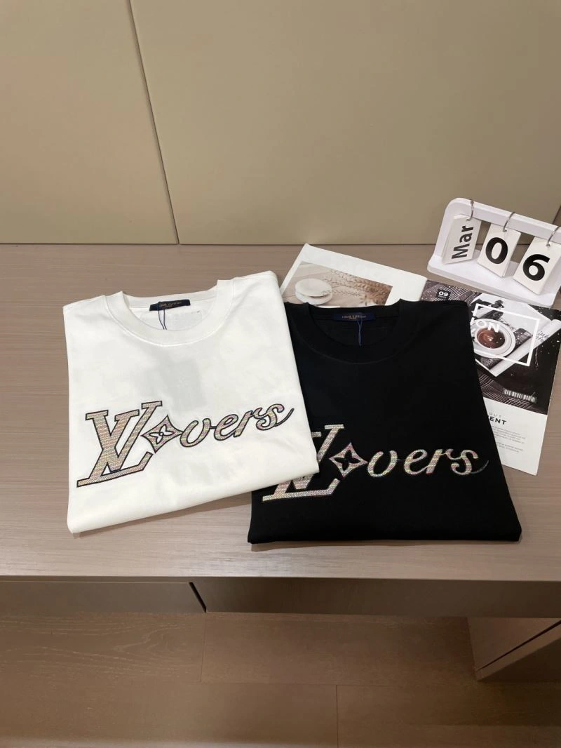 Louis Vuitton T-Shirts Breathable 134525