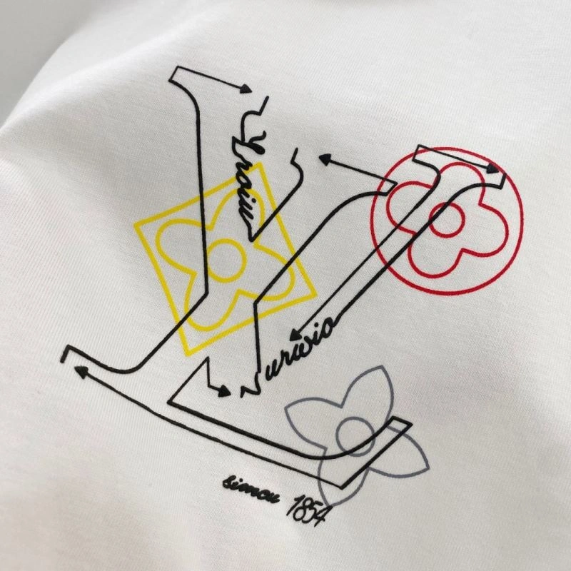 Minimalist Louis Vuitton T-Shirts 134522
