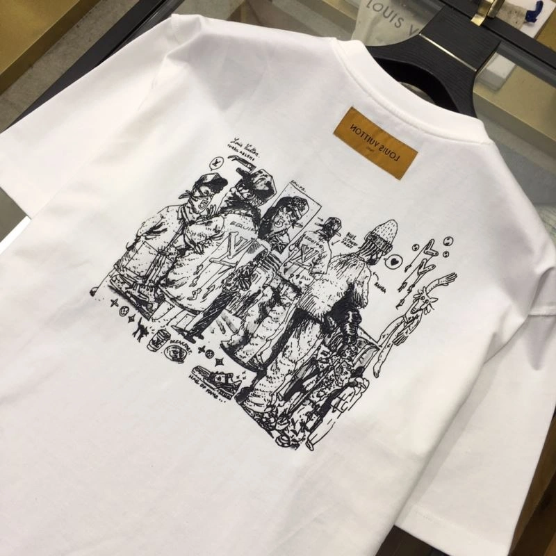 Stretchable Louis Vuitton T-Shirts 134306