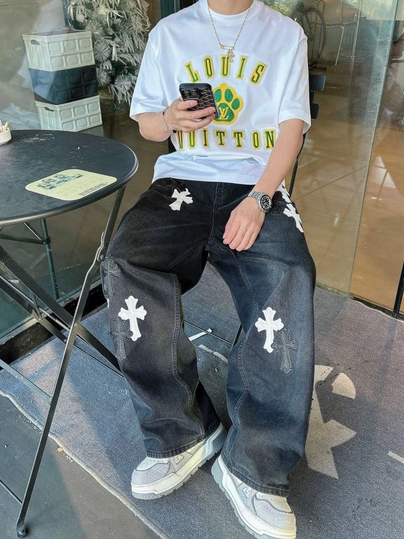 Louis Vuitton T-Shirts Breathable 133457