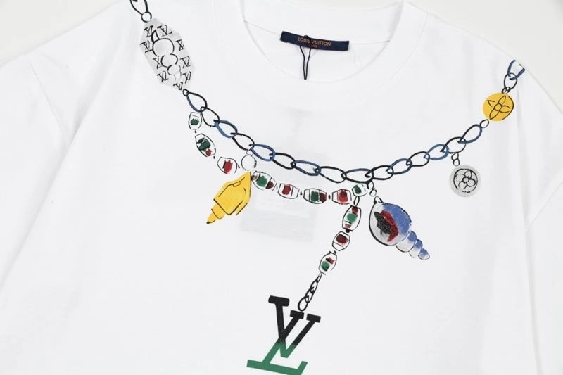 Louis Vuitton T-Shirts Colorful 132663