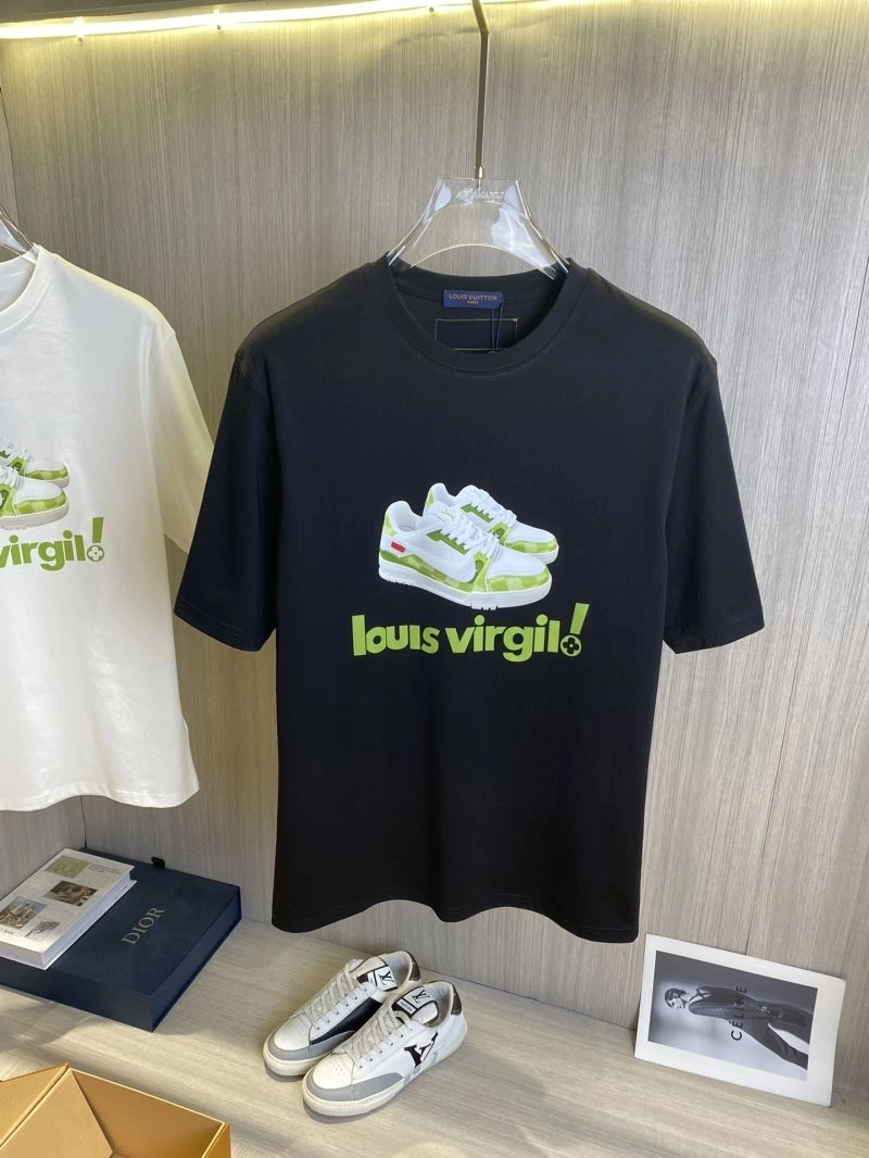 Louis Vuitton T-Shirts Breathable 132604