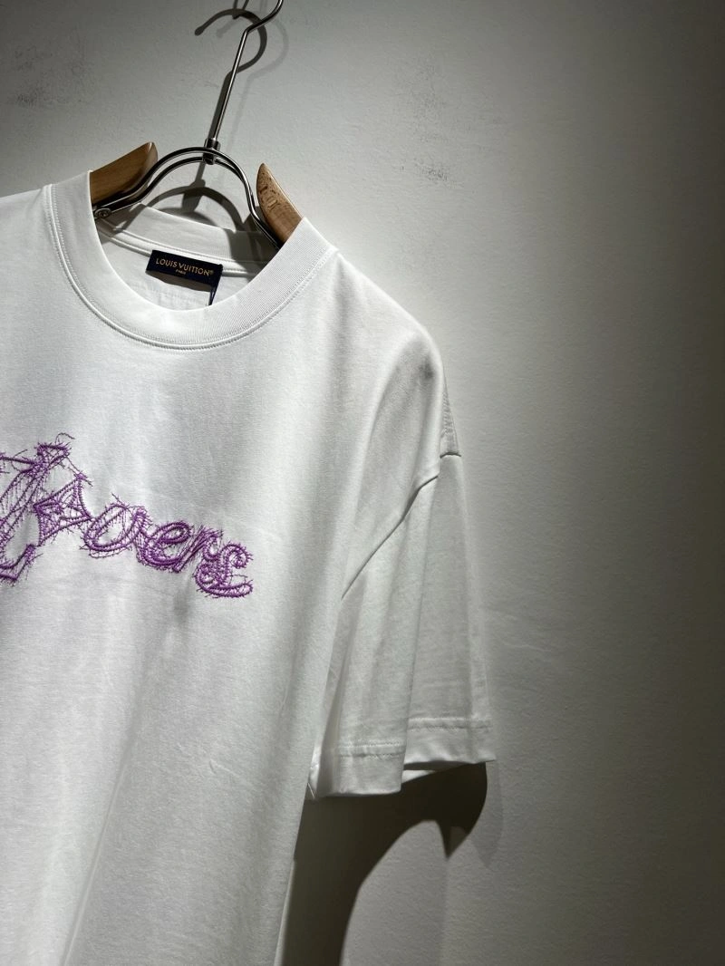 Louis Vuitton T-Shirts Breathable 132388