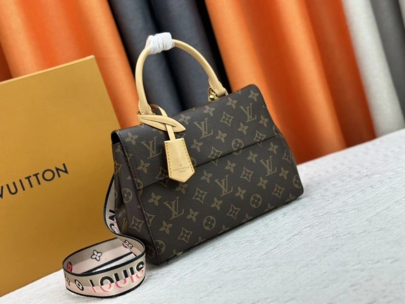 Resilient Louis Vuitton Top Handle Bags 80355
